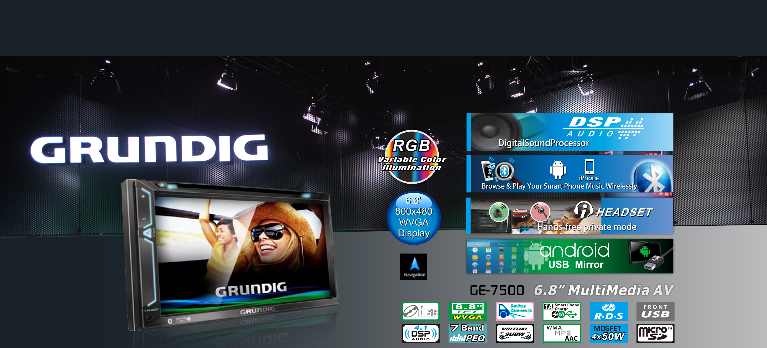 Car stereo DVD GPS New Zealand Auckland | GRUNDIG